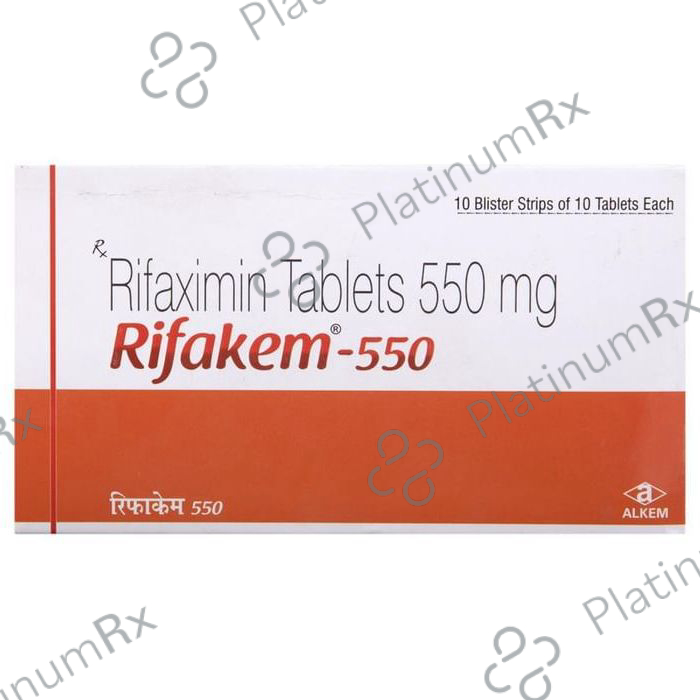 Rifakem 550mg Tablet 10s