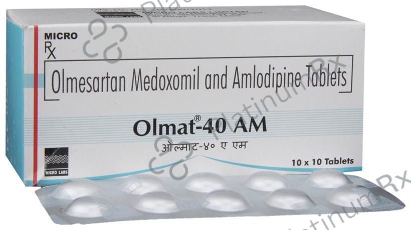 Olmat 40 AM Tablet 10 Tablet