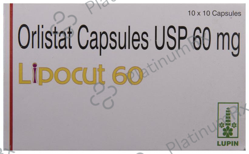 Lipocut 60mg Capsule 10s