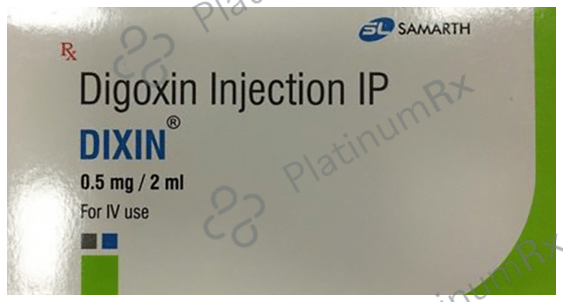 Dixin 0.5mg Injection 2ml