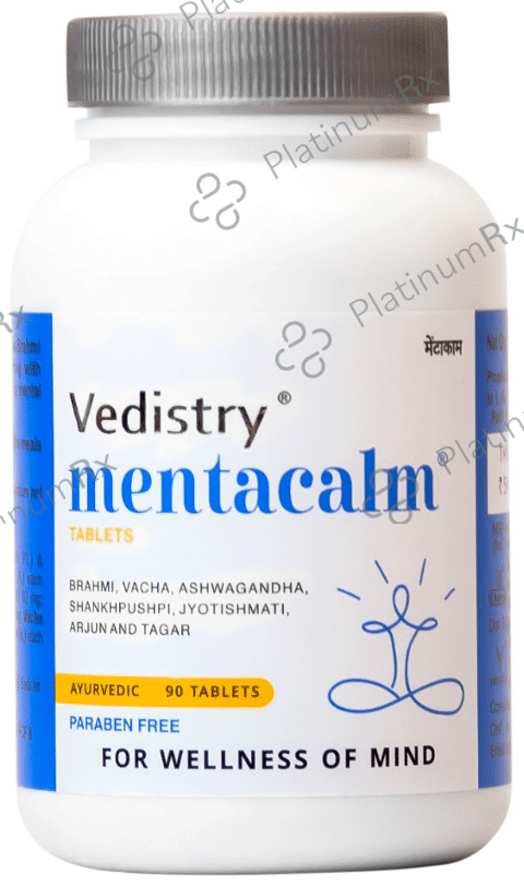 Vedistry Mentacalm Tablet for Mind Wellness