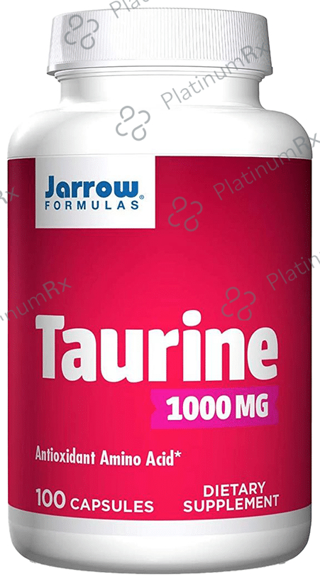 Jarrow Formulas Taurine 1000mg Capsule - Antioxidant Amino Acid