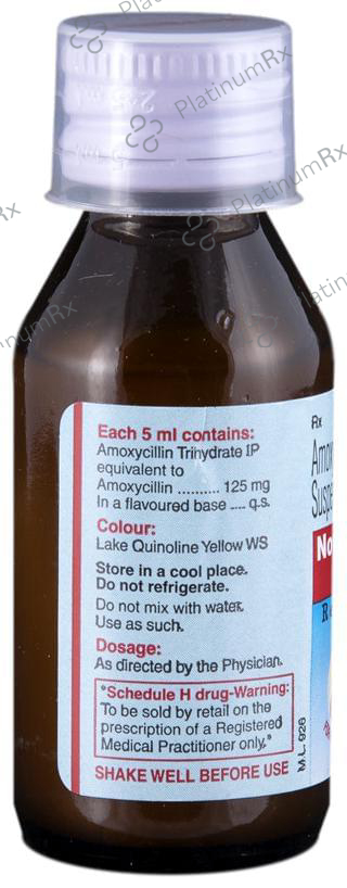 Novamox 125mg Rediuse Oral Suspension 60ml
