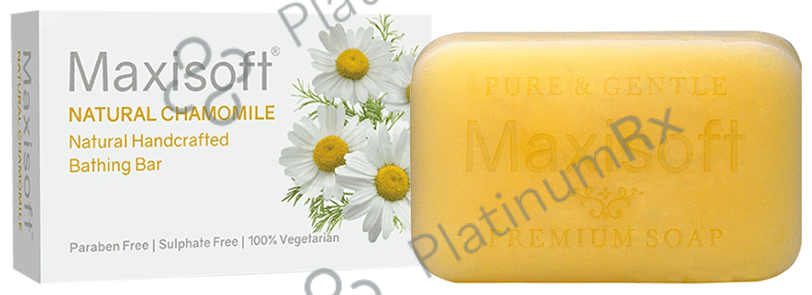 Maxisoft Natural Chamomile Bathing Bar (75gm Each) 6 units
