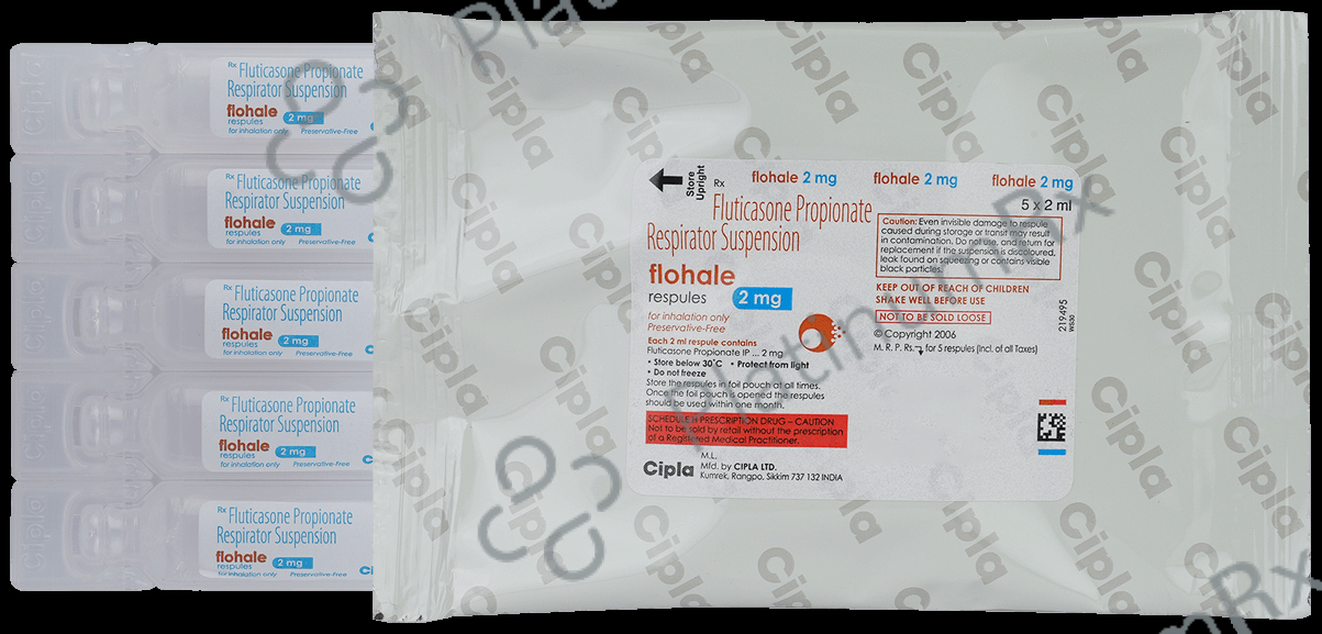 Flohale 2mg Respules 2ml*5s
