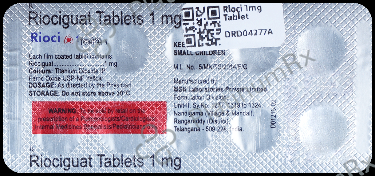 Rioci 1mg Tablet 10s