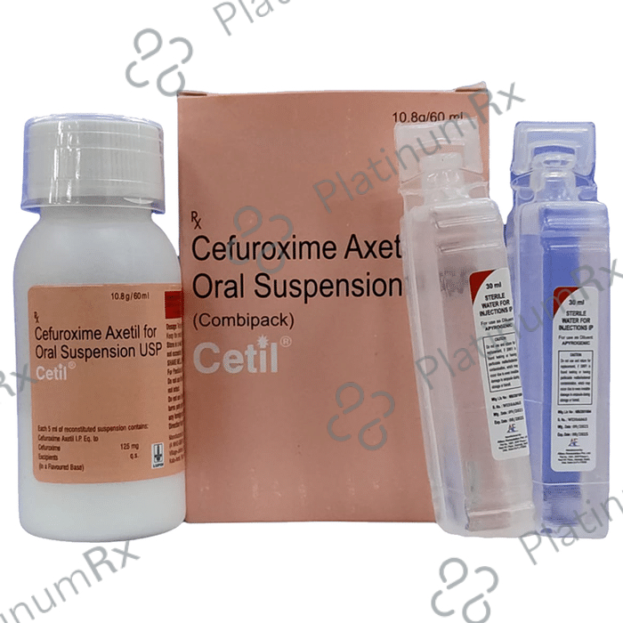 Cetil 125mg Dry Syrup 60ml