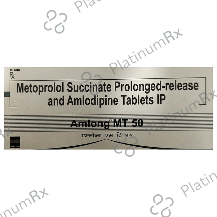 Amlong MT 50mg Tablet PR 15s