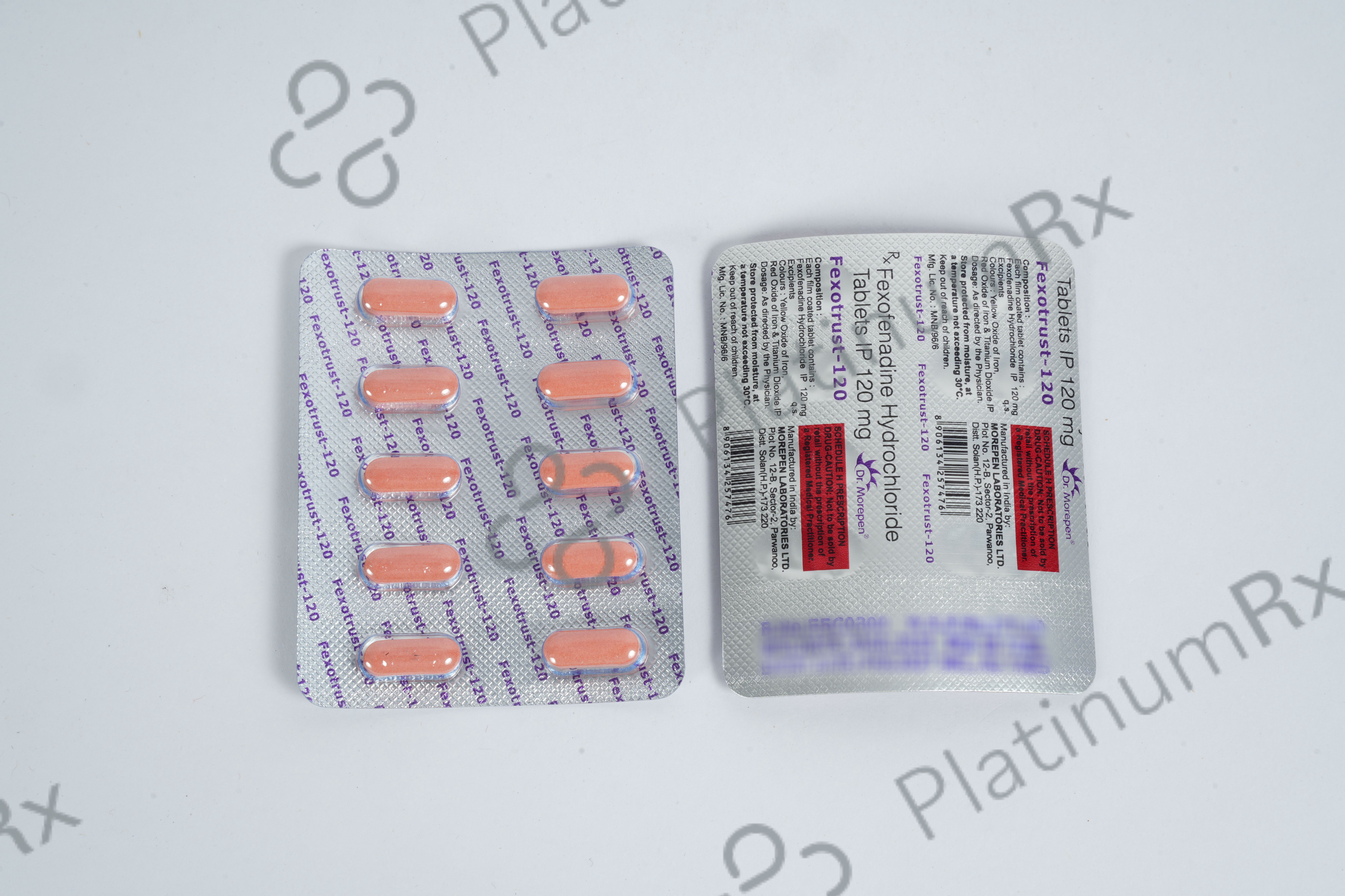 Fexotrust 120mg Tablet 10s