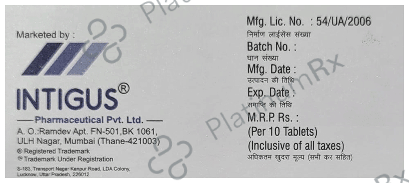 Primelox 25mg Tablet
