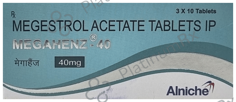Megahenz 40mg Tablet 10s
