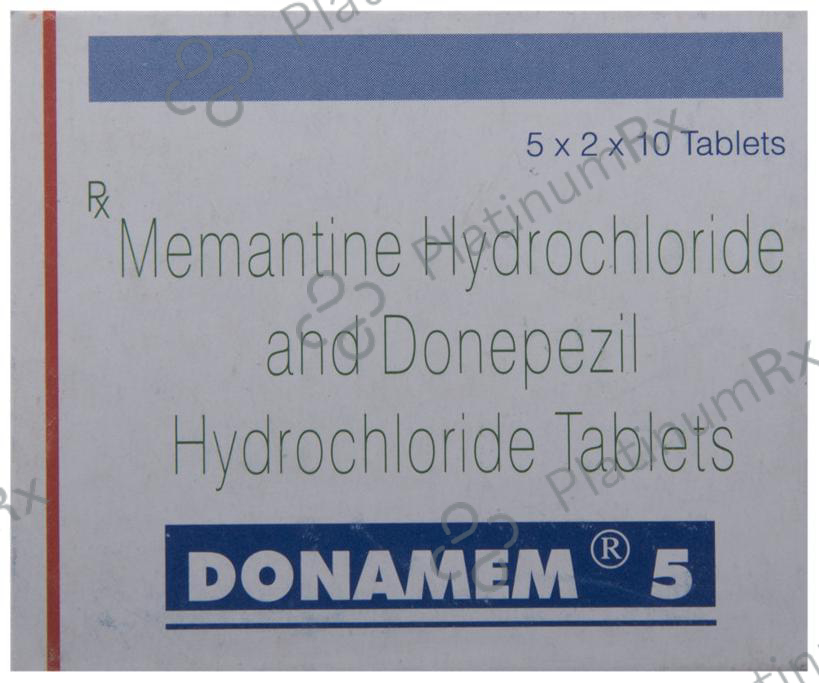 Donamem 5/5mg Tablet 10s