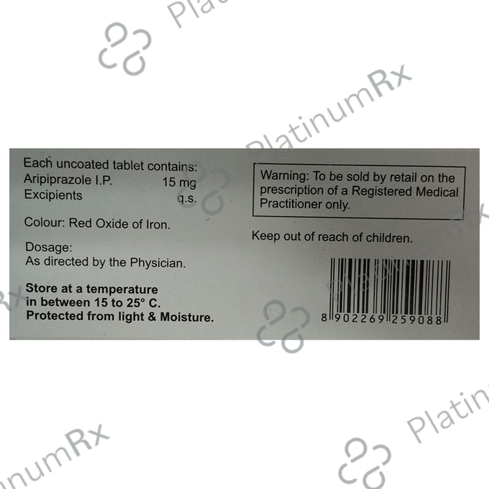 Ariphrenz 15mg Tablet