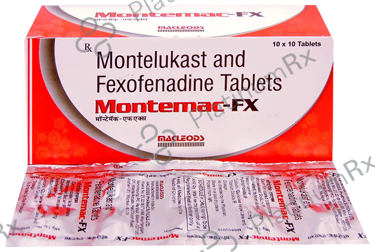 Montemac FX 120/10mg Tablet 10s