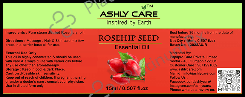 Ashly Care Essential Oil Rosehip