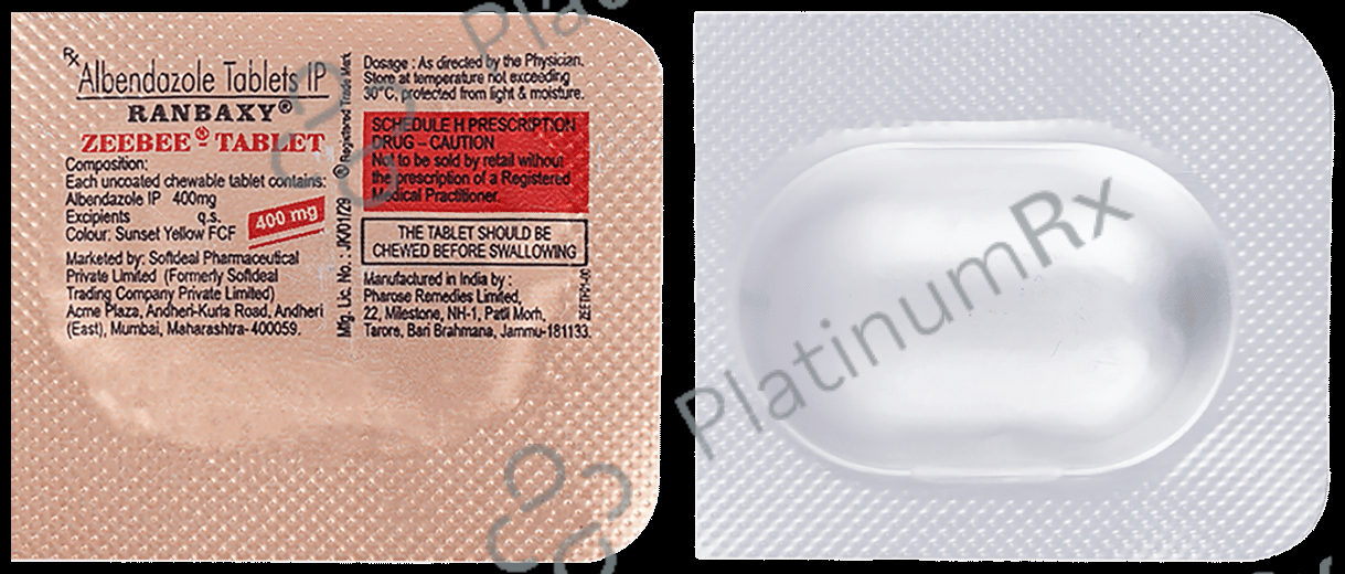Zeebee 400mg Tablet 1s