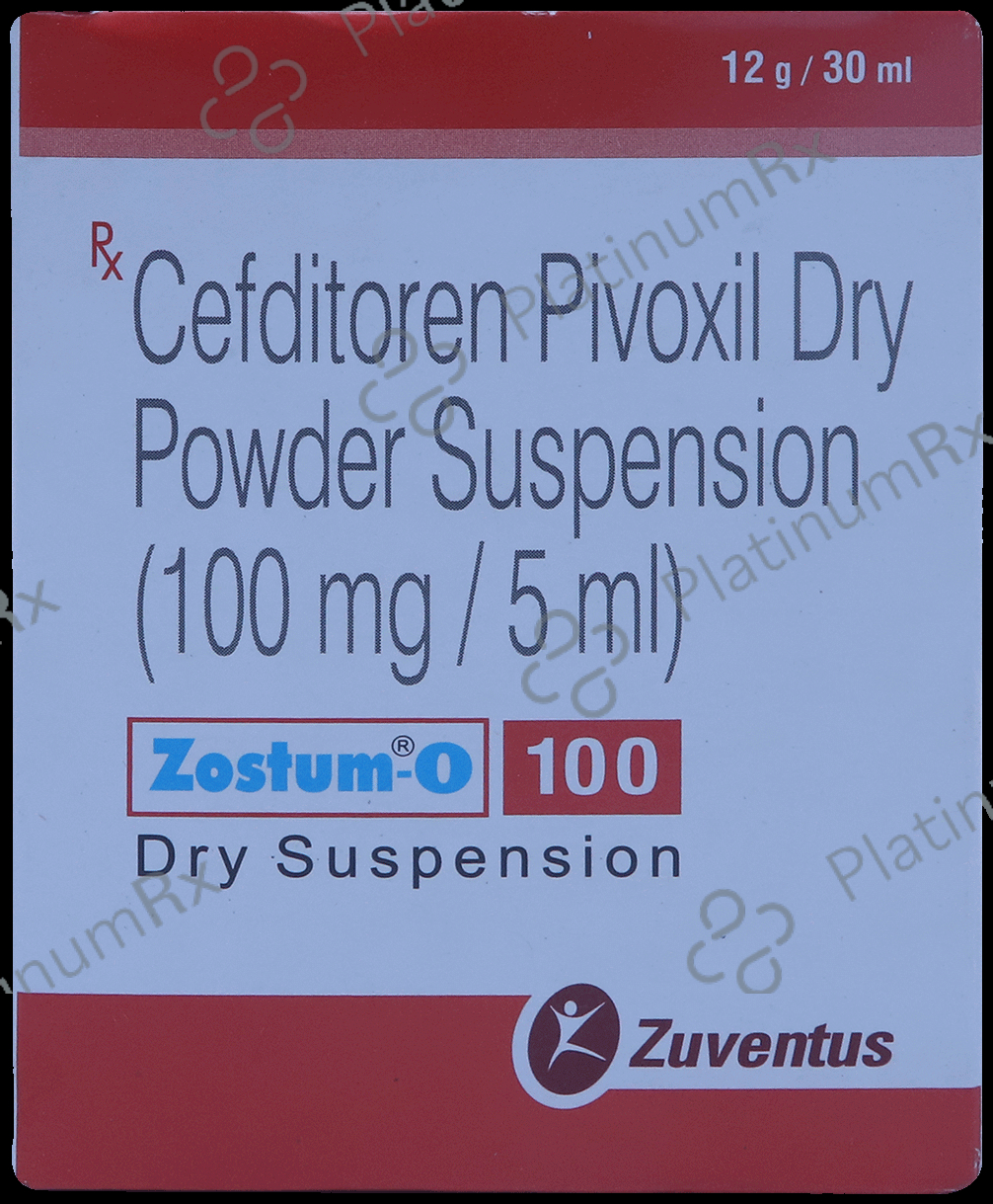 Zostum O 100mg Dry Syrup 30ml