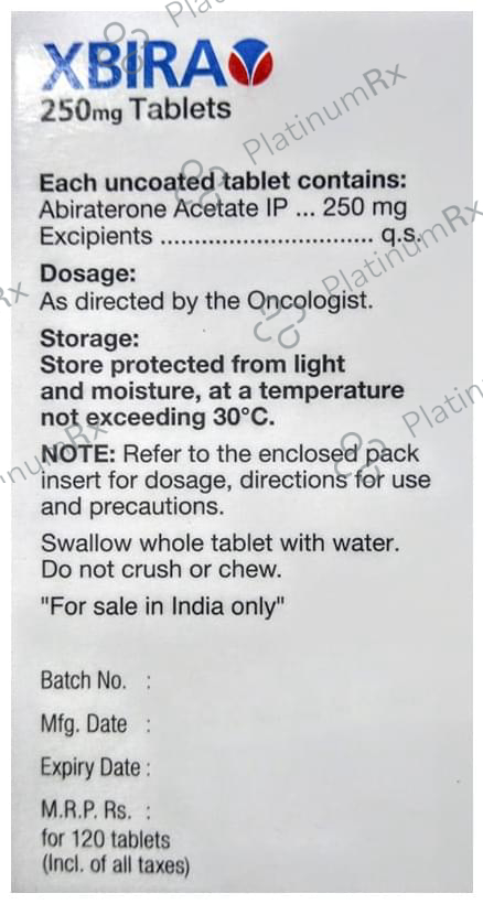 Xbira 250mg Tablet