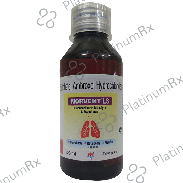 Norvent LS 30/50/1mg Syrup 100ml