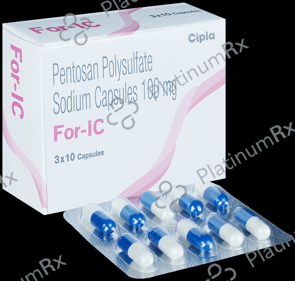 For IC 100mg Capsule 10s