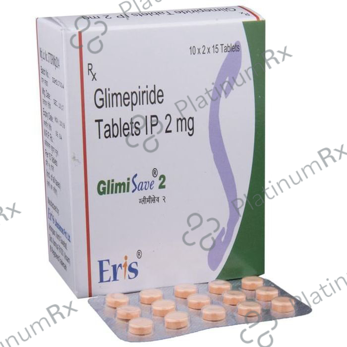 Glimisave 2mg Tablet 15s