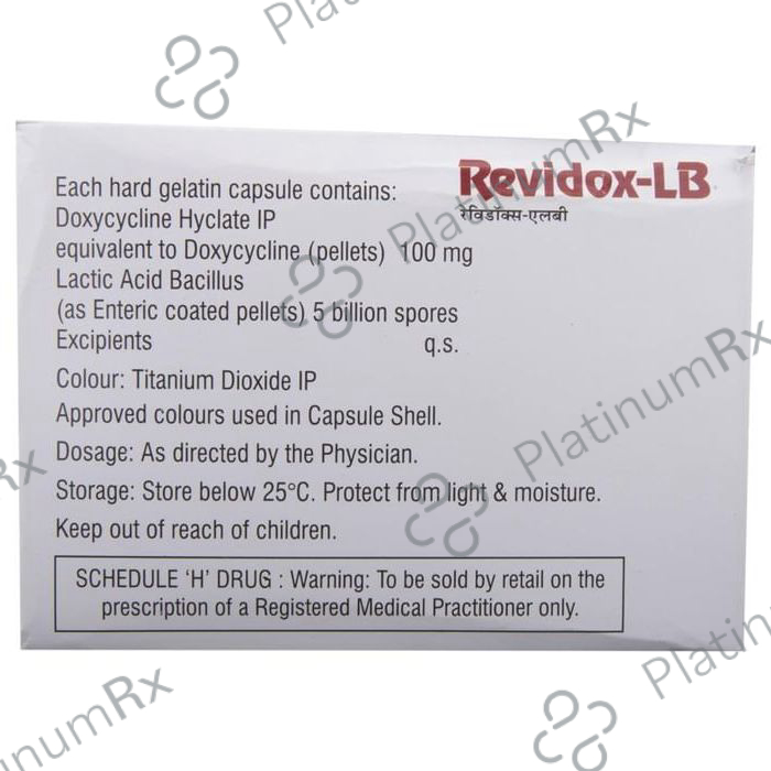 Revidox LB 100mg/5B Capsule 10s