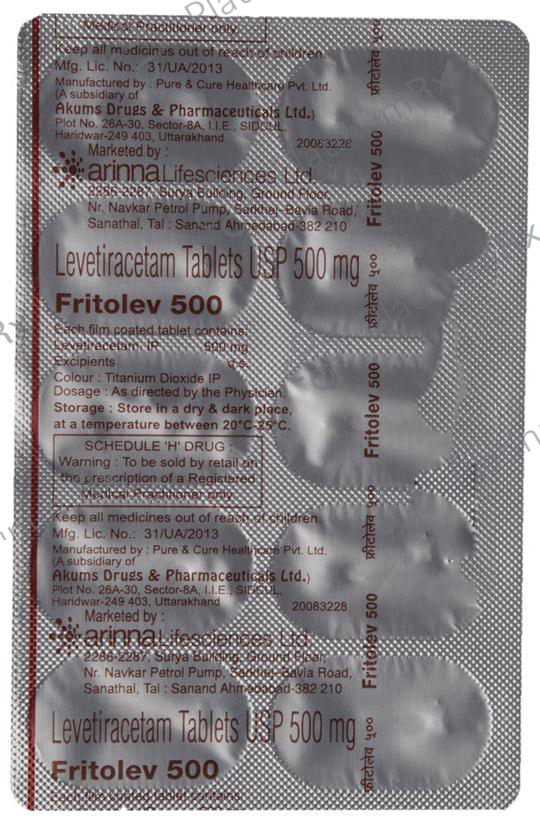 Fritolev 500 Tablet