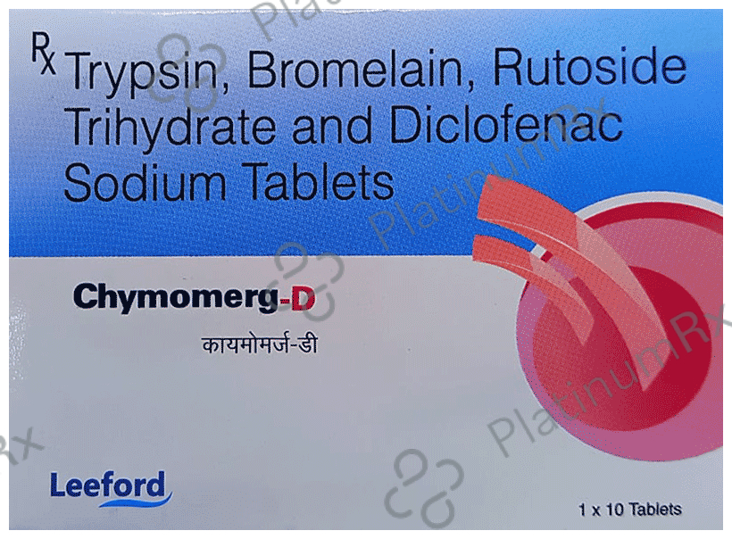 Chymomerg D Tablet 10s