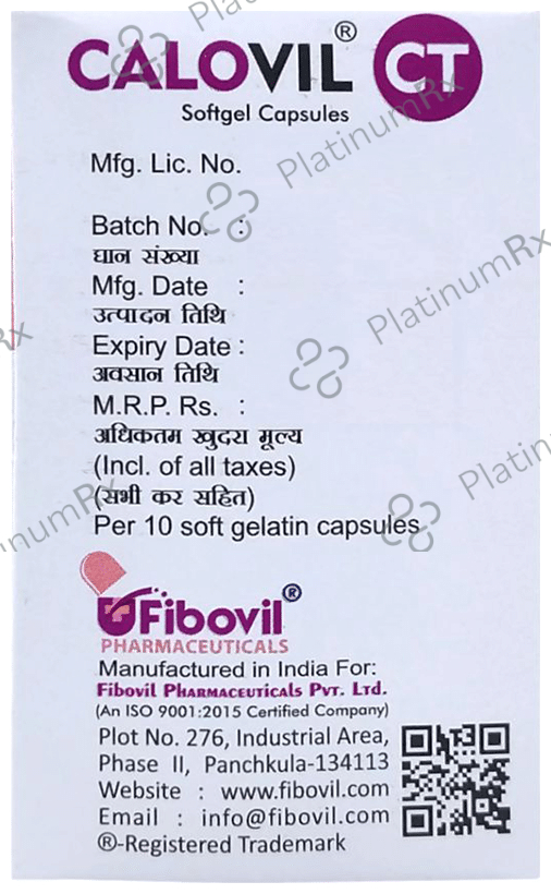 Calovil CT Softgel Capsule