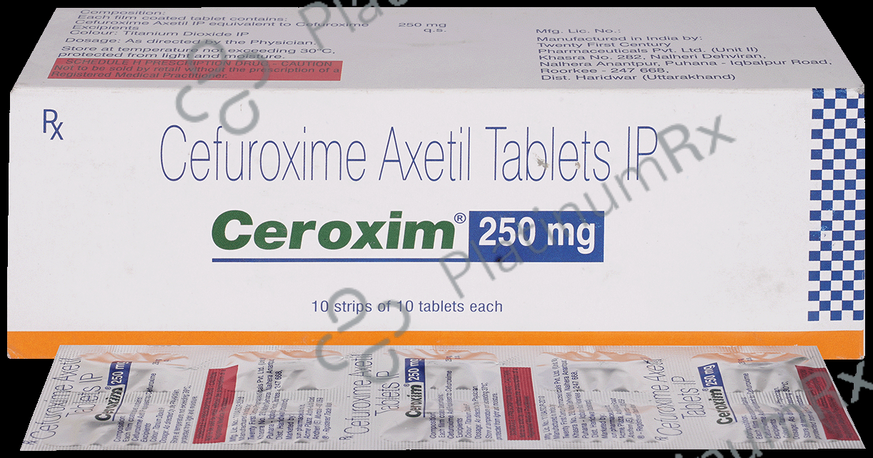 Ceroxim 250mg Tablet 10s