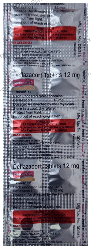 Defcort 12mg Tablet 10s
