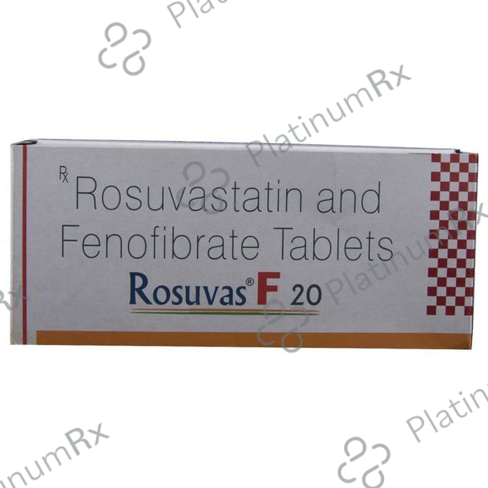 Rosuvas F 20/160mg Tablet 10s