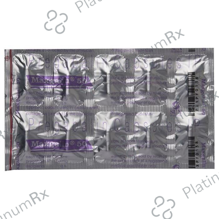 Maxgalin 50 Capsule
