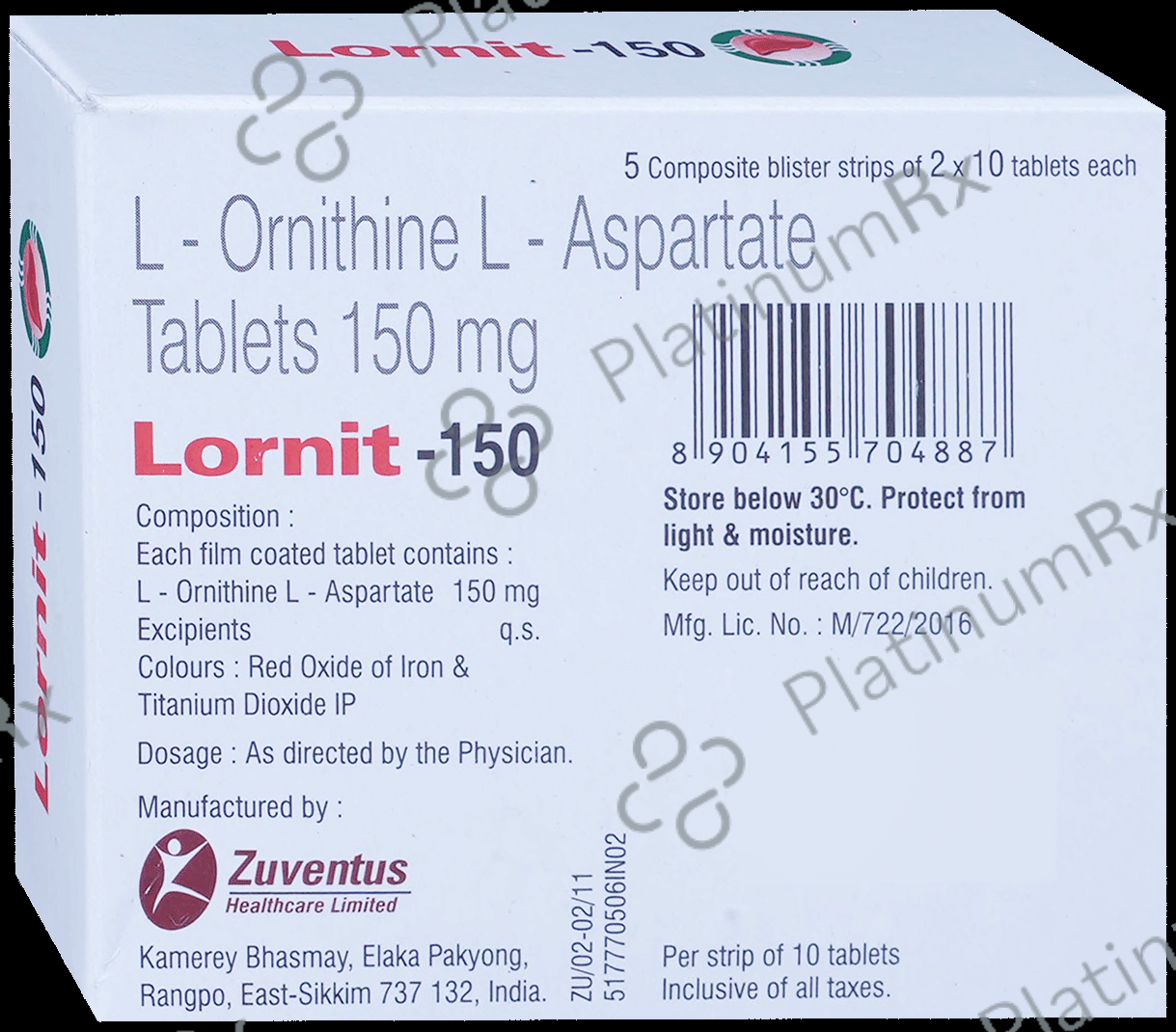 Lornit 150 Tablet