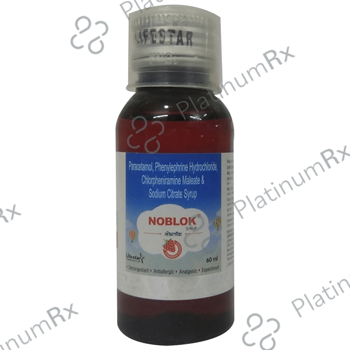 Noblok Syrup Strawberry 60ml