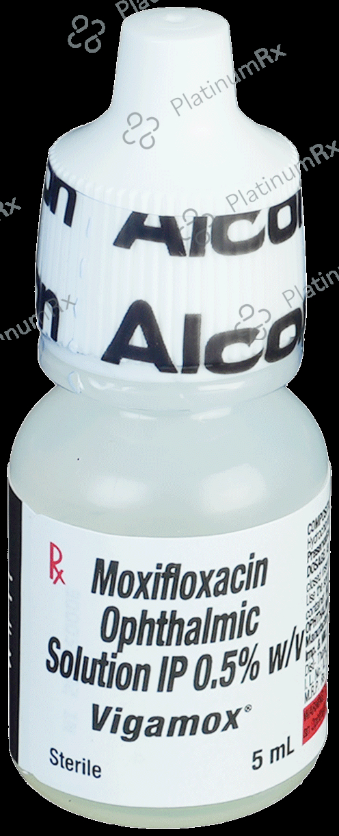 Vigamox 0.5% Ophthalmic Solution 5ml