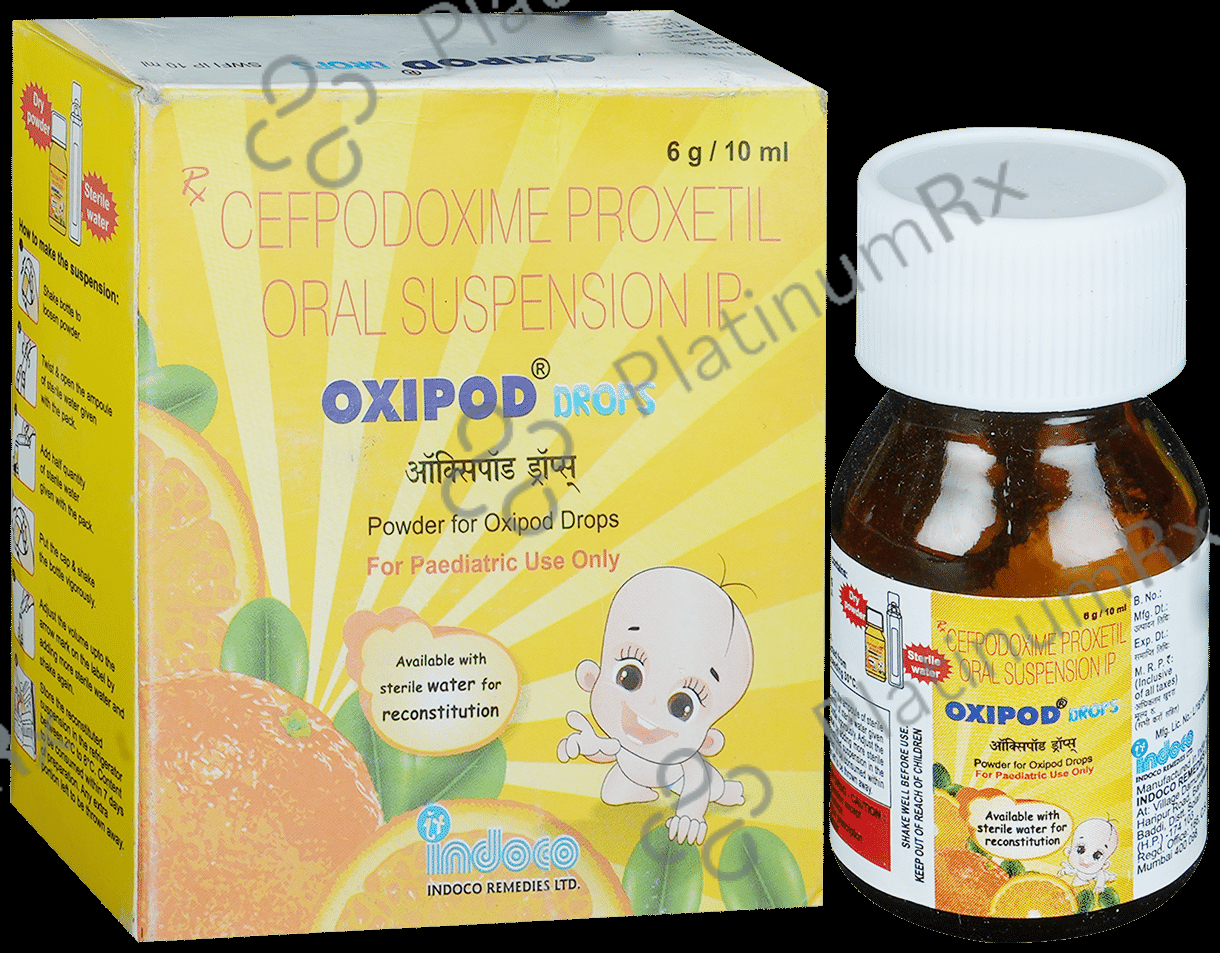 Oxipod 25mg Oral Drops 10ml