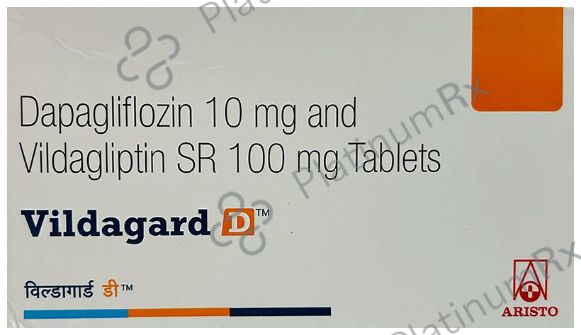 Vildagard D 10/100mg Tablet 10s