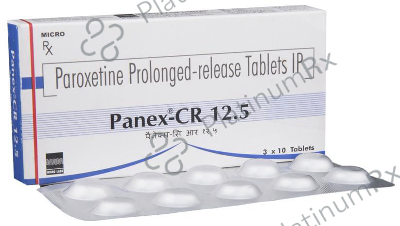 Panex CR 12.5mg Tablet 10s