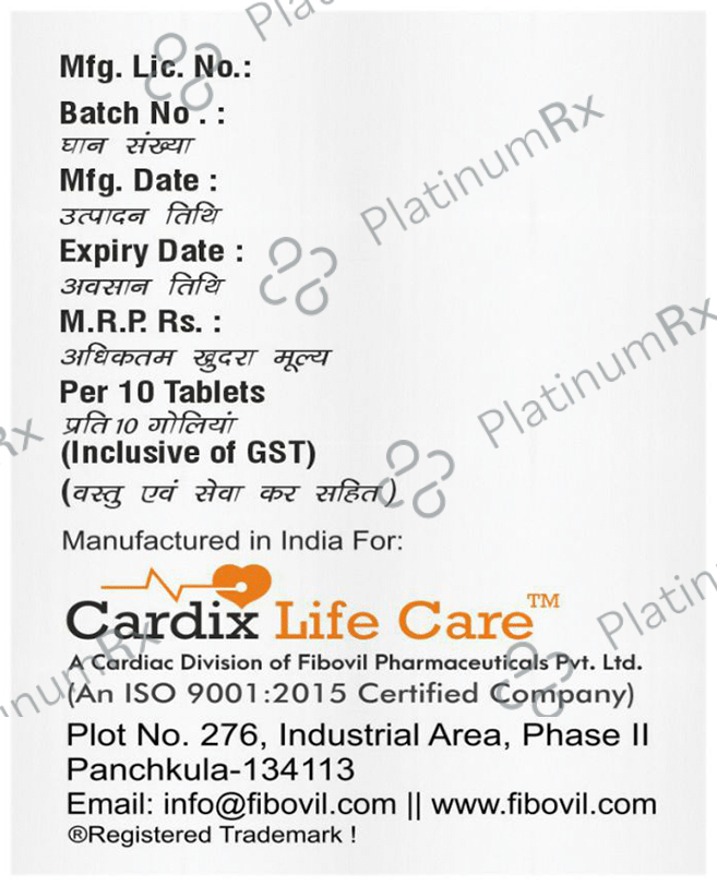 Mexfib G Forte 3mg/1000mg Tablet SR