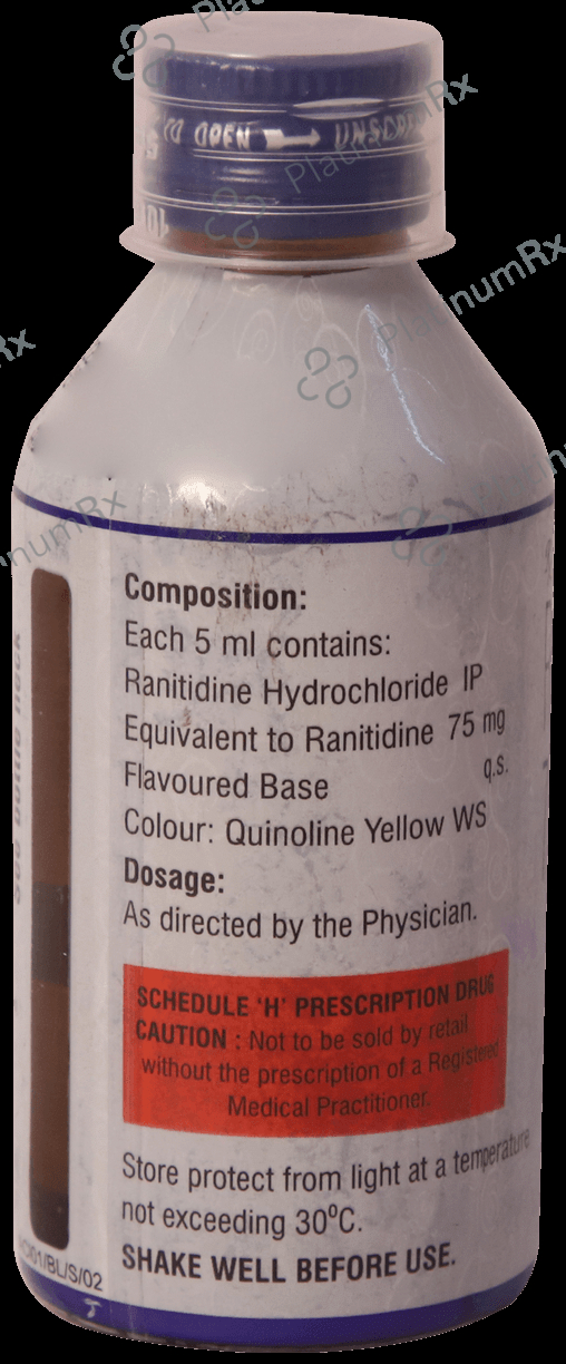 Aciloc Only 75mg Oral Liquid 100ml