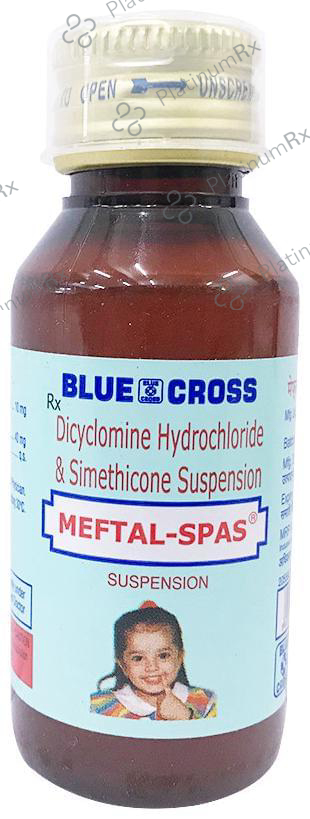 Meftal Spas 10/40mg Oral Suspension 60ml