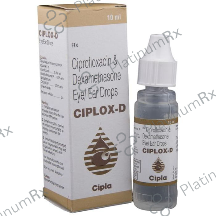 Ciplox D Eye/Ear Drops 10ml