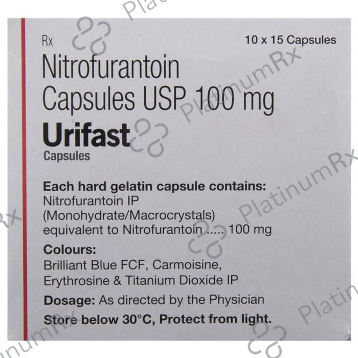 Urifast 100mg Capsule 15s