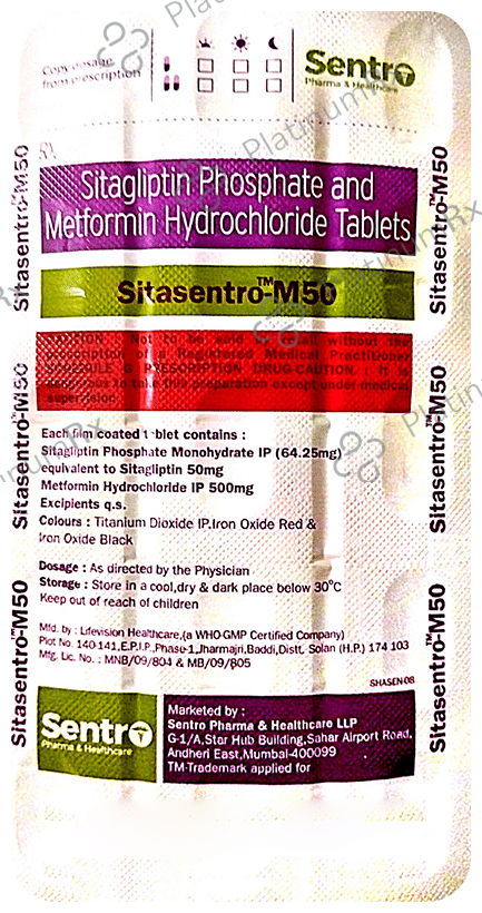 Sitasentro-M50 Tablet