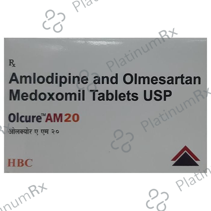 Olcure AM 20mg/5mg Tablet 10 Tablet