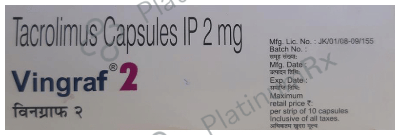 Vingraf 2mg Capsule