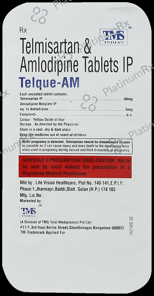 Telque AM 40/5mg Tablet 15s