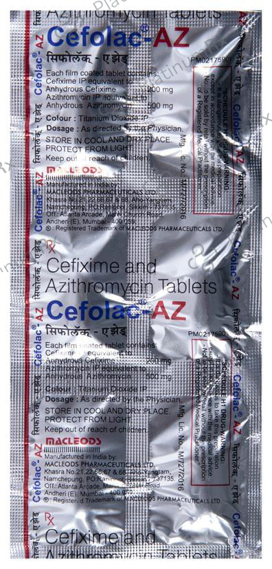 Cefolac-AZ Tablet
