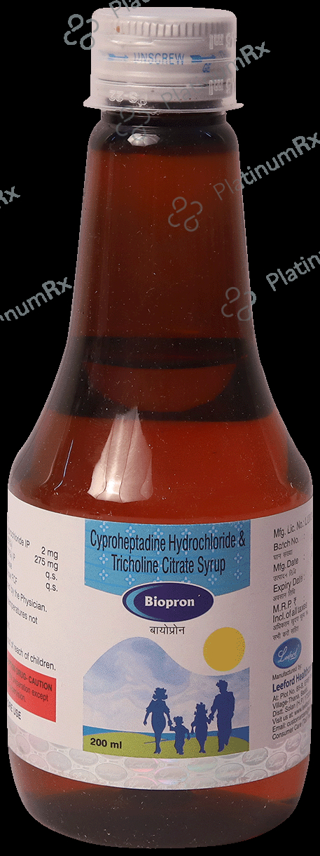 Biopron 2/275mg Syrup 200ml
